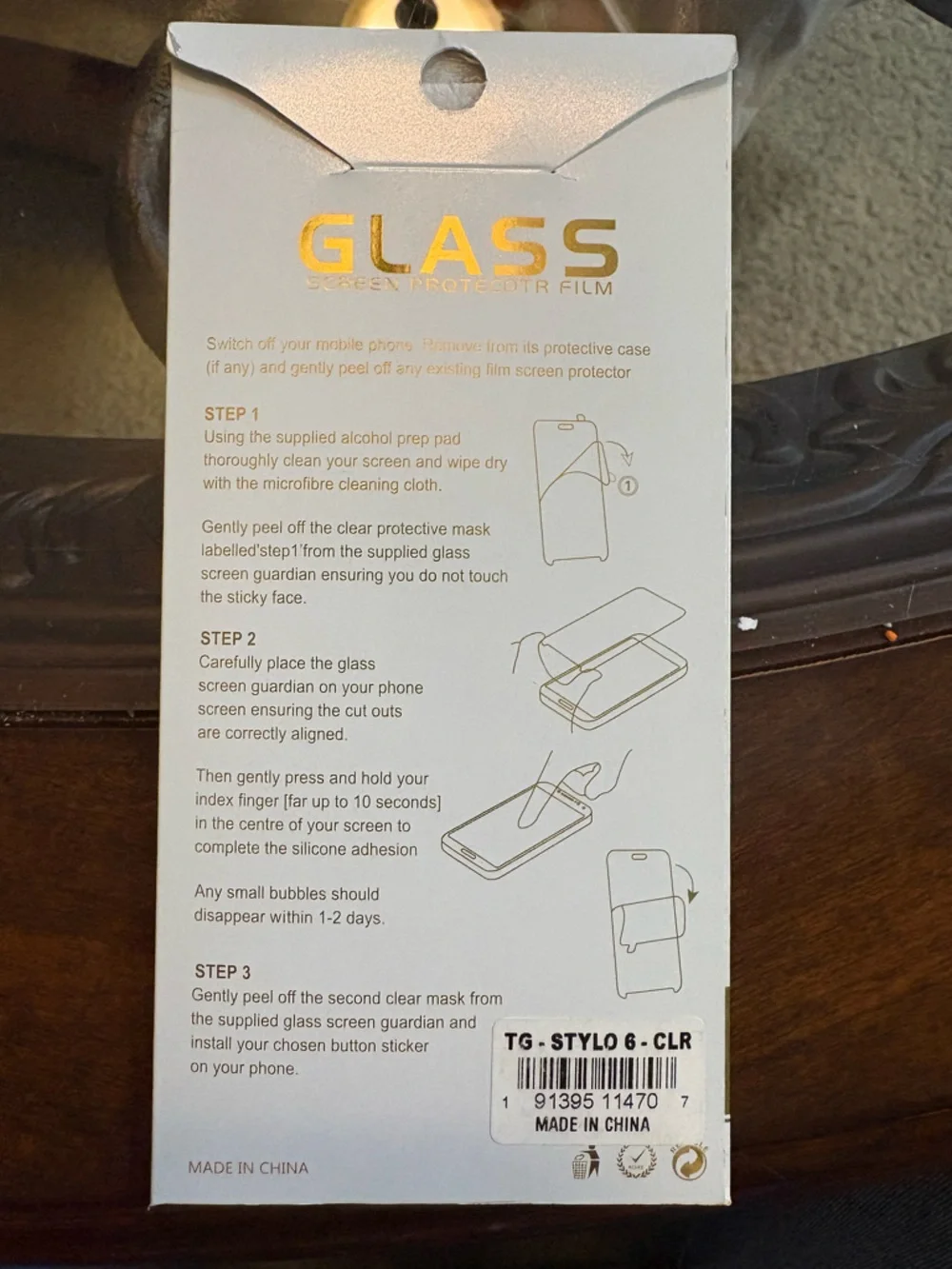 LG Stylo 6 Tempered Glass Screen Protector - Clear